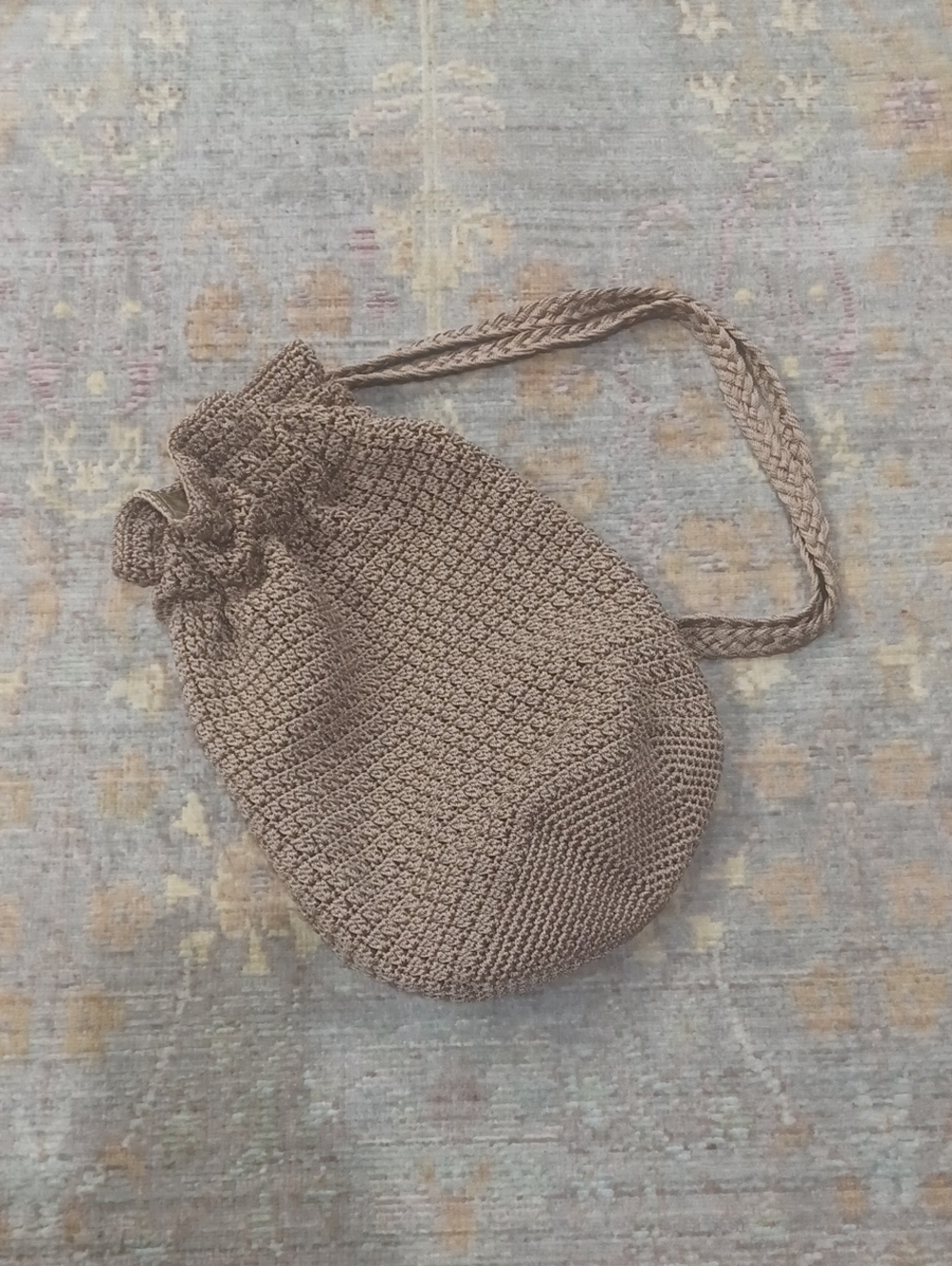 The Sak Crocheted Bucket Backpack